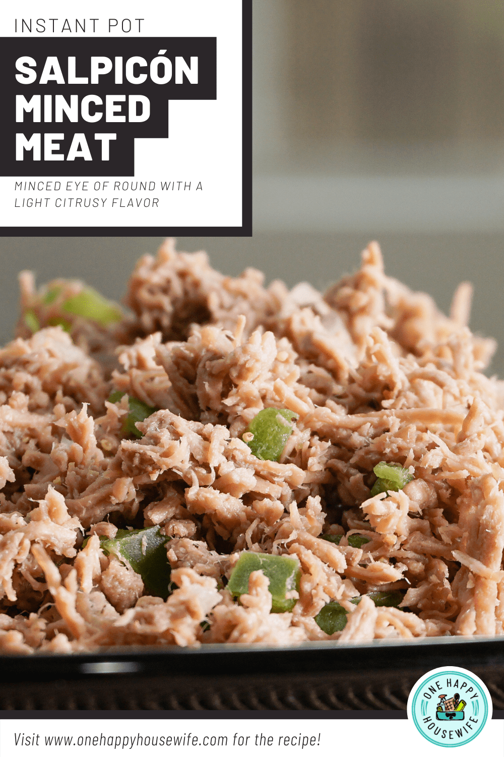 instant pot salpicon minced meat