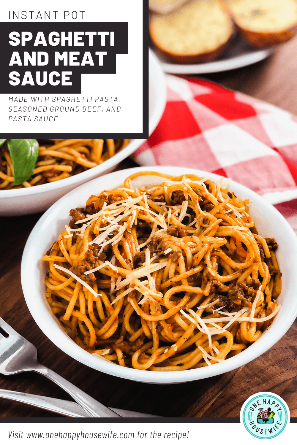 instant pot spaghetti and meat sauce
