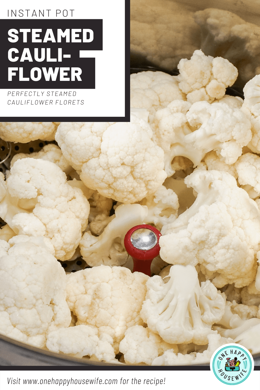 instant pot steamed cauliflower