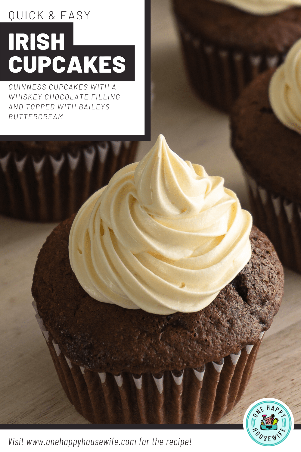 irish cupcakes