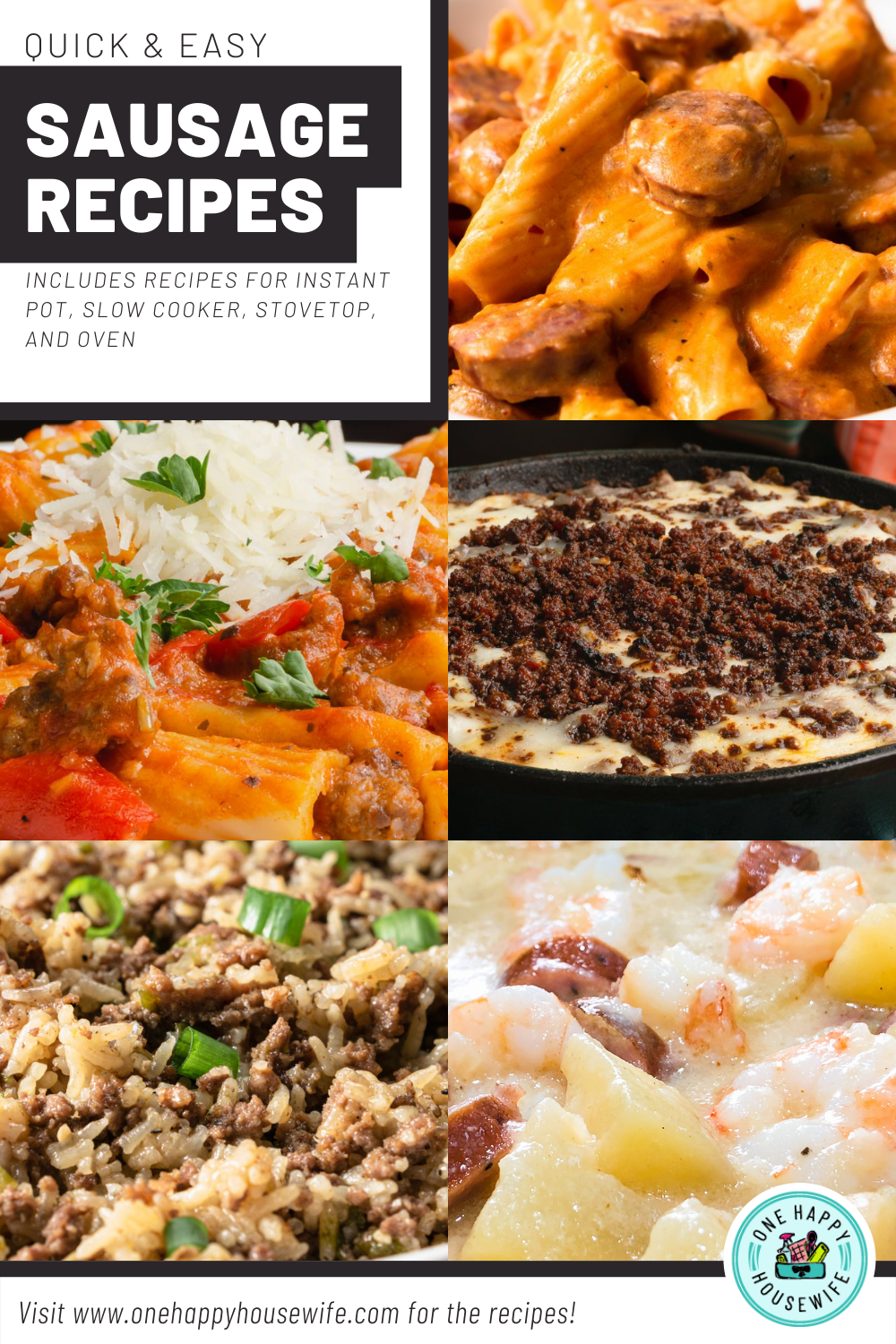 quick and easy sausage recipes