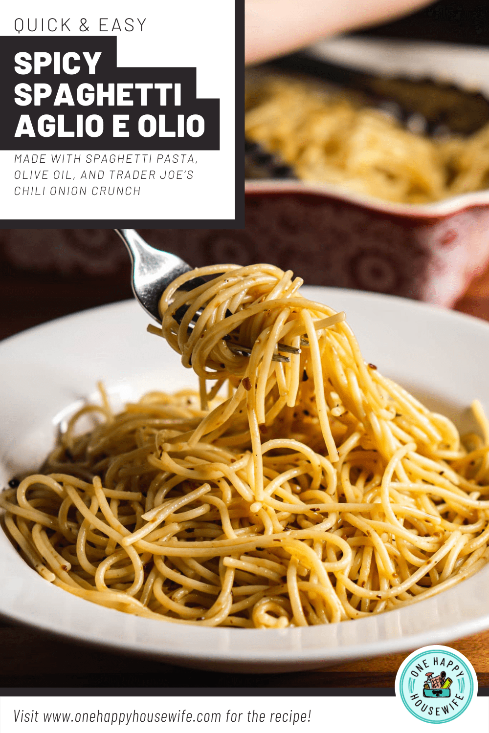 spicy spaghetti aglio e olio