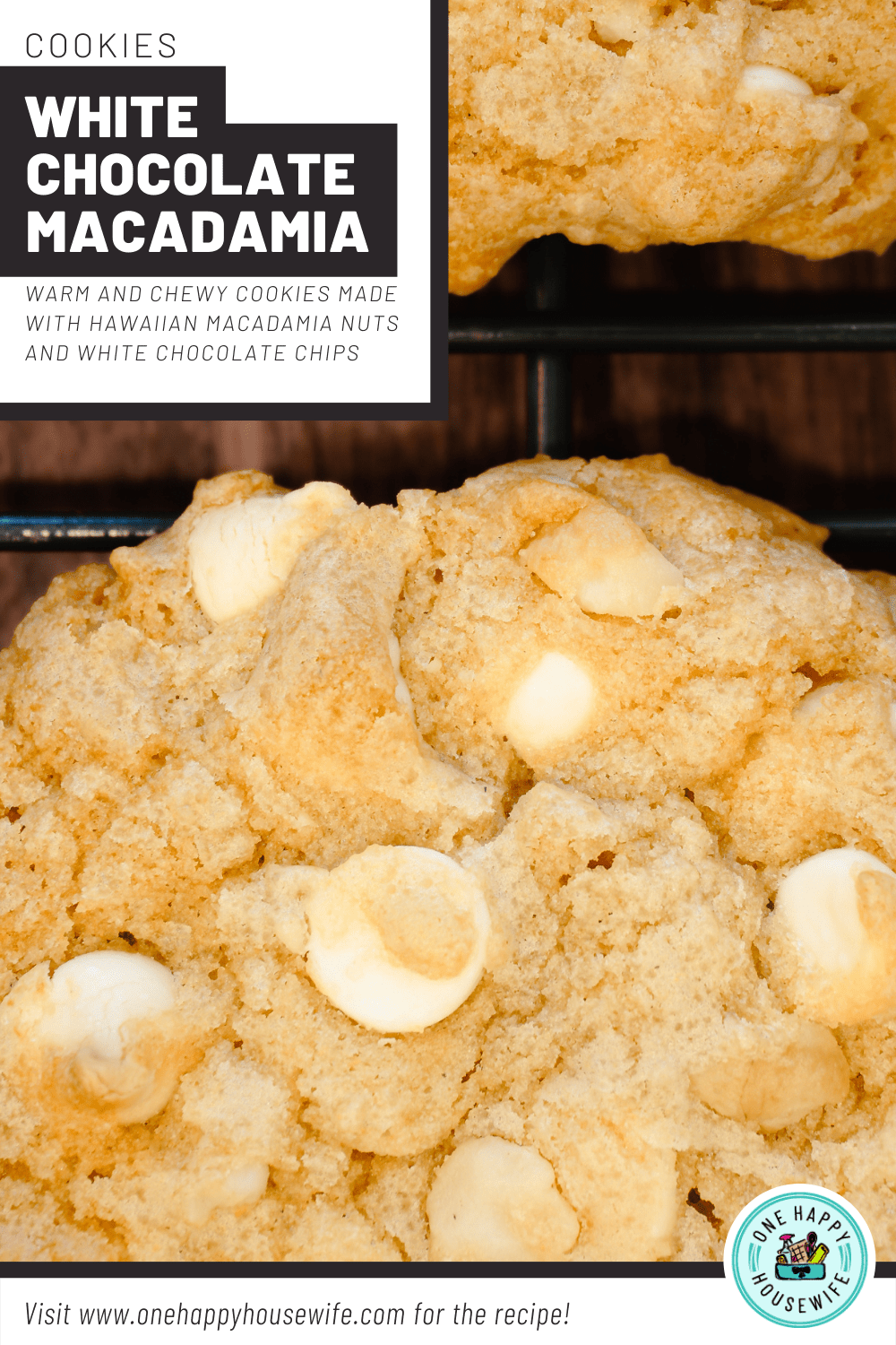 white chocolate macadamia cookies