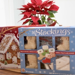 a gingerbread stockings kit