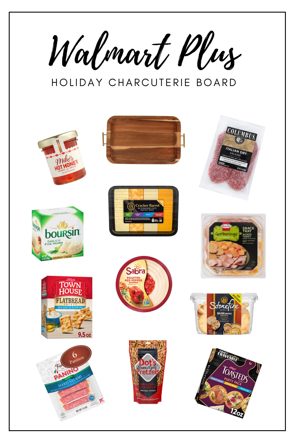 walmart plus holiday charcuterie board