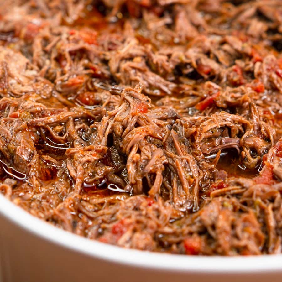 crockpot carne mechada