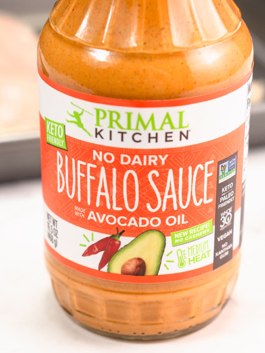 Primal Kitchen Buffalo Sauce, Medium Heat - 8.5 oz