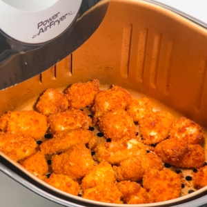 air fried chicken nuggets in the air fryer