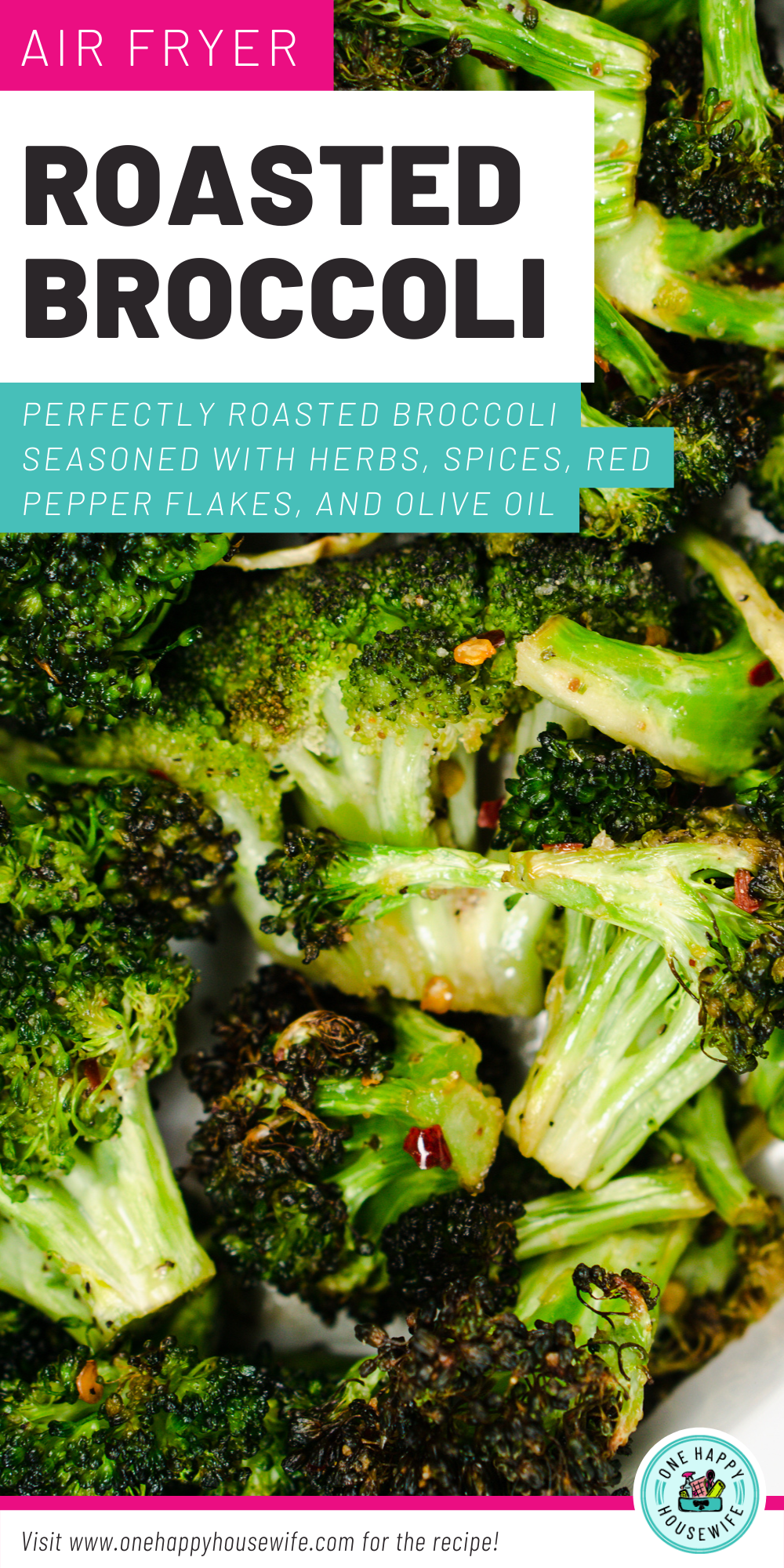 air fryer roasted broccoli