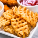 air fryer waffle fries