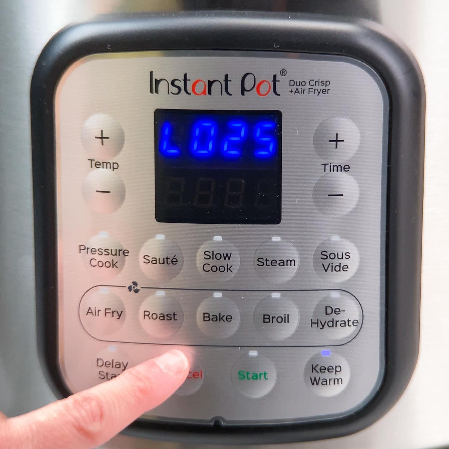 canceling the natural pressure release on the instant pot