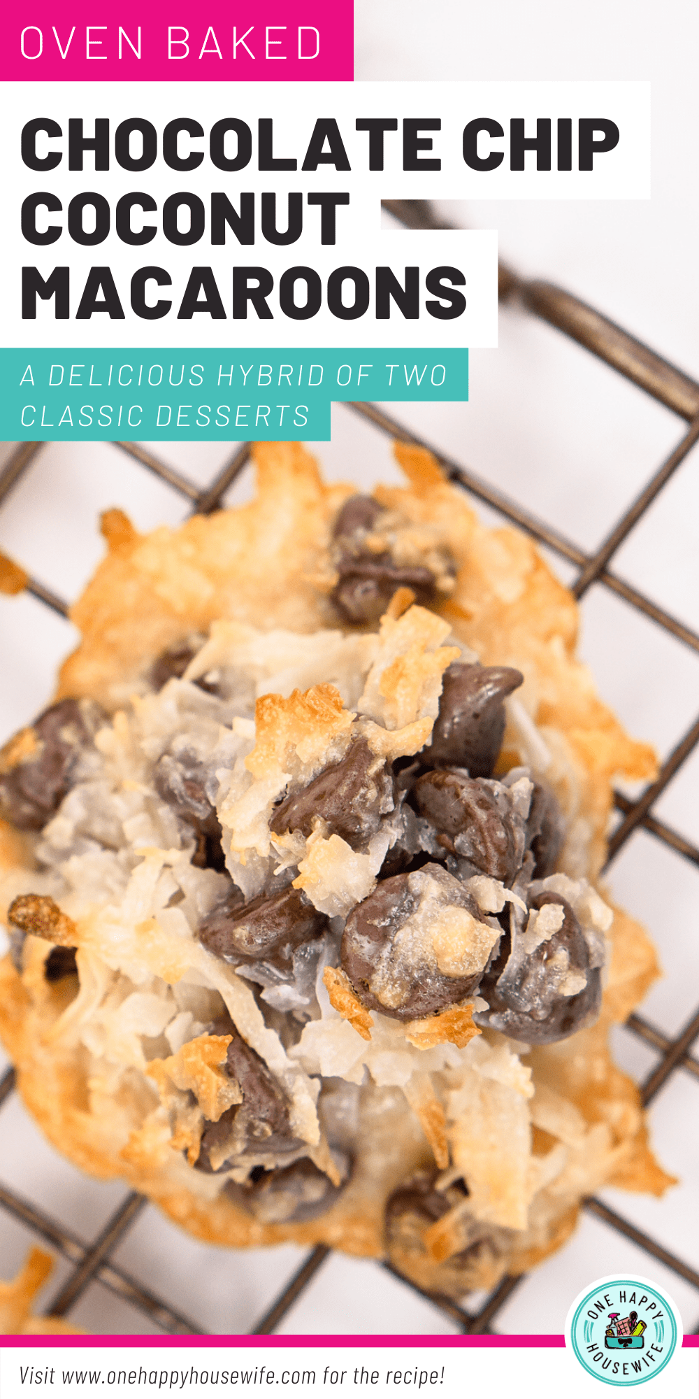 chocolate chip coconut macaroons