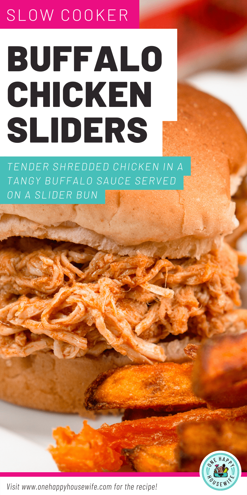 slow cooker buffalo chicken sliders