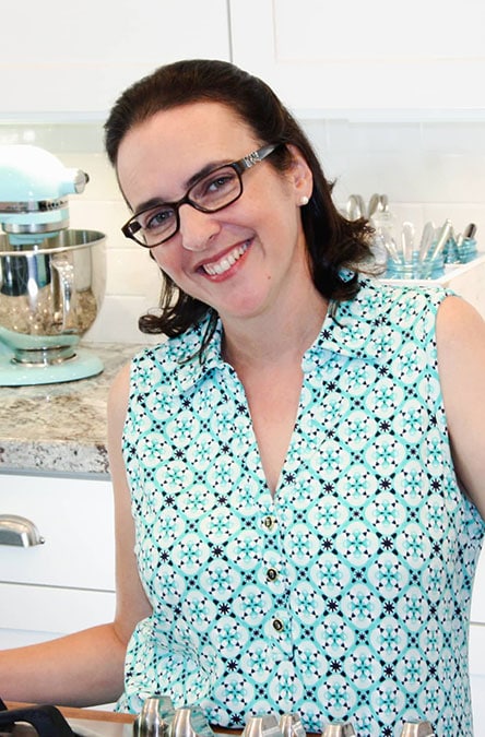 valerie in front of stove crop