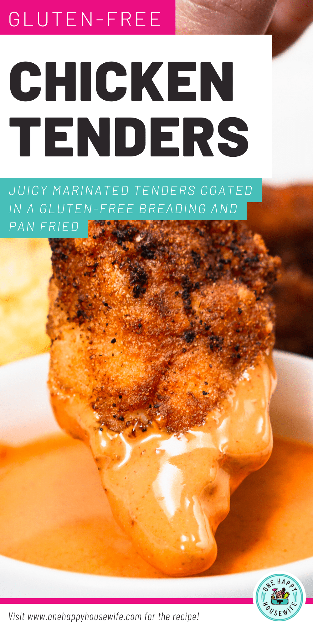 gluten free chicken tenders pin