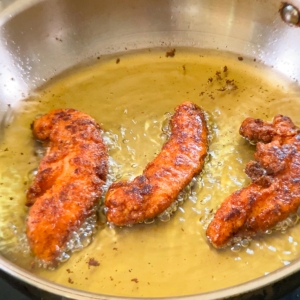 pan frying gluten free chicken tenders