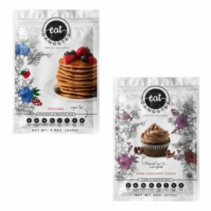 eat gangster pancake and cupcake mix