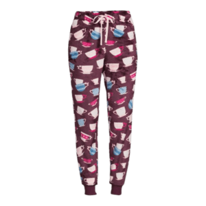 joyspun womens plush sleep pants pack coffee