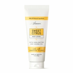 justingredients citrus body lotion