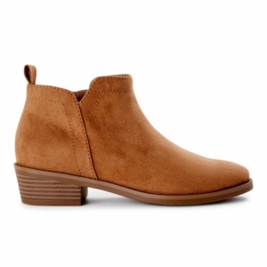 womens ankle boots cognac walmart