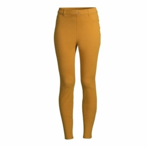 womens high rise jeggings yellow dust heather walmart