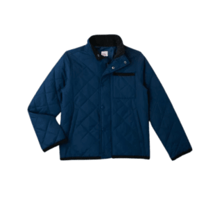 boys quilted jacket blue cove wonder nation