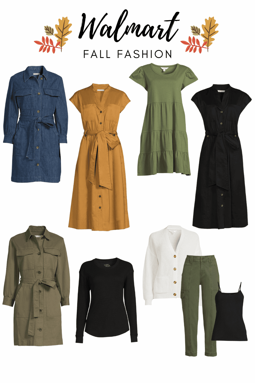 Walmart Fall Fashion Pinterest Pin