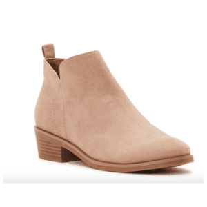suede booties