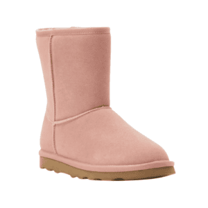 pink suede boots