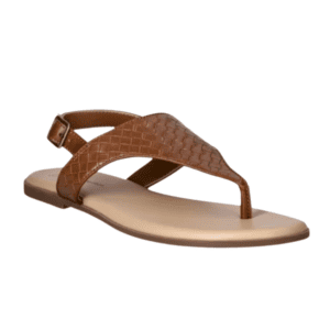hooded flat thong sandals