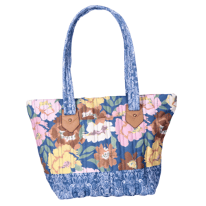 pioneer woman quilted print tote