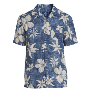 blue hawaiian shirt