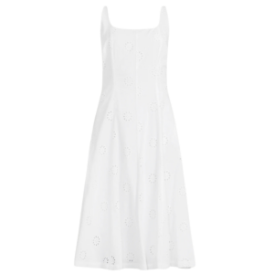 white summer dress