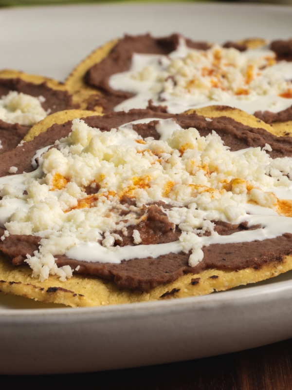 bean tostada